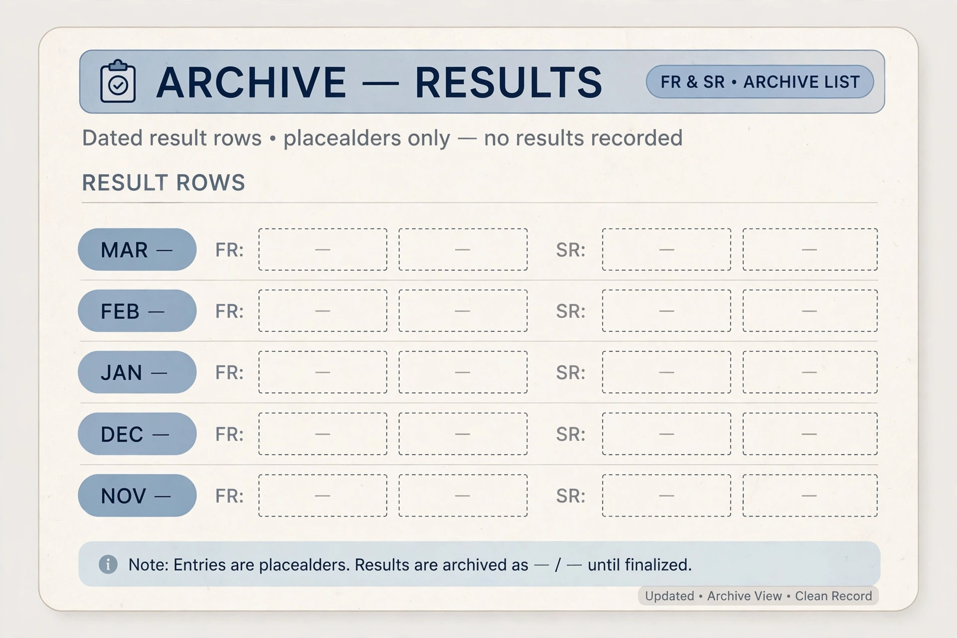 Juwai morning teer result list showing previous declared results