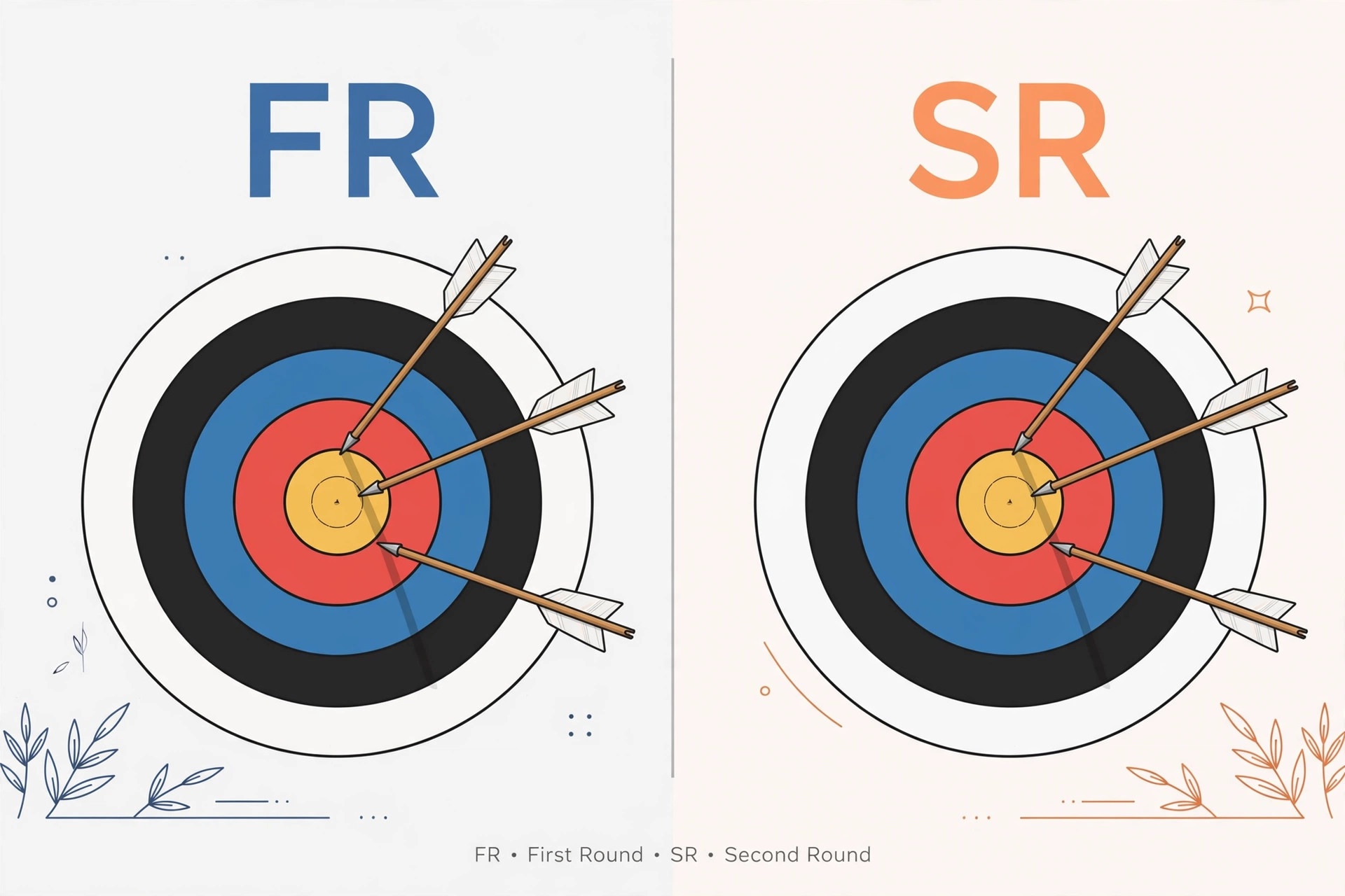 Diagram explaining Shillong teer FR and SR rounds in the previous result archive