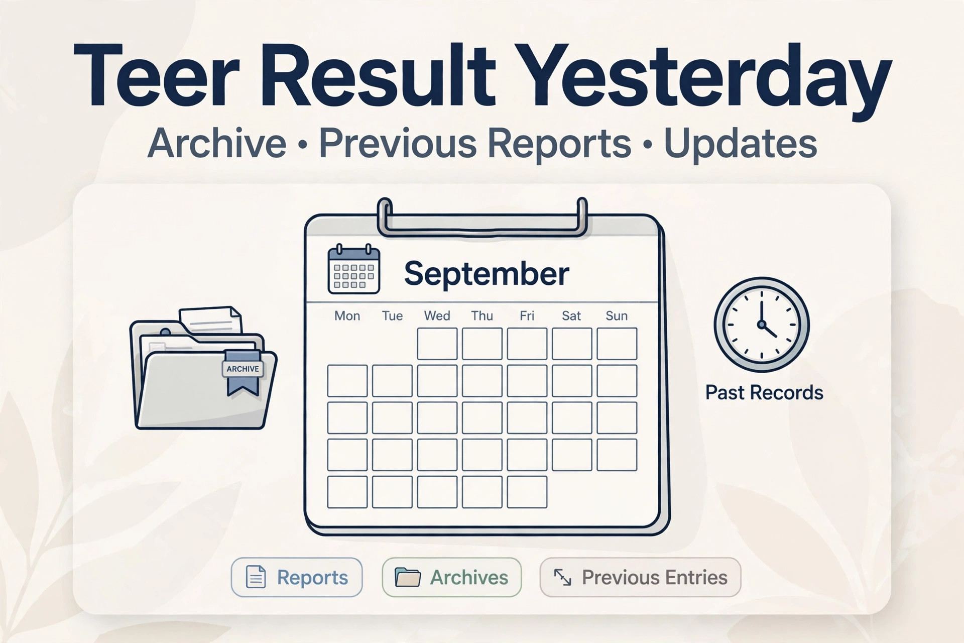 Teer result yesterday guide showing how to find past teer results