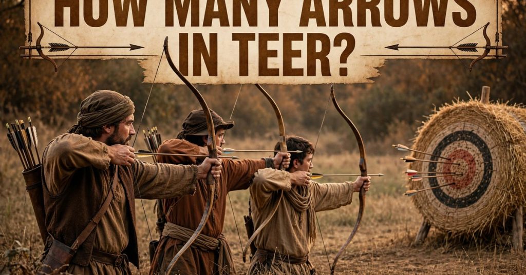 How many arrows in teer - archers shooting at Polo Ground Shillong
