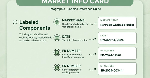 Sample teer result card showing market name, date, FR and SR number fields